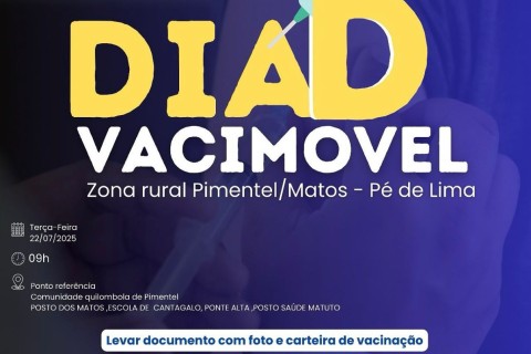 Vacimóvel leva vacinação à zona rural de Pedro Leopoldo nesta terça-feira (22)