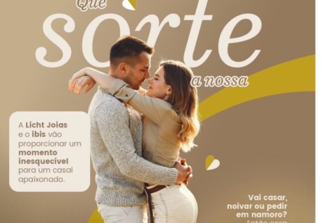 Licht Joias e Ibis Styles Confins lançam campanha de Dia dos Namorados com diária romântica e anel solitário