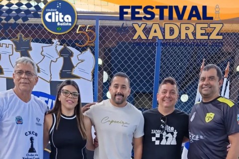 Colégio Clita Batista sediou pela terceira vez consecutiva o Festival de Xadrez Circuito Metropolitano 2025