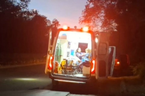 Motociclista fica ferido após cair em área de obras na MG-424, em trecho com desnível na pista