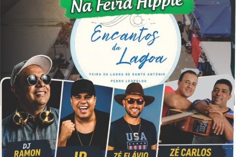 Feira Hippie “Encantos da Lagoa” terá programação especial em Pedro Leopoldo