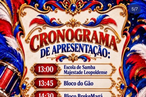 Escola de Samba Damas e Valetes abre inscrições para o Carnaval em Pedro Leopoldo