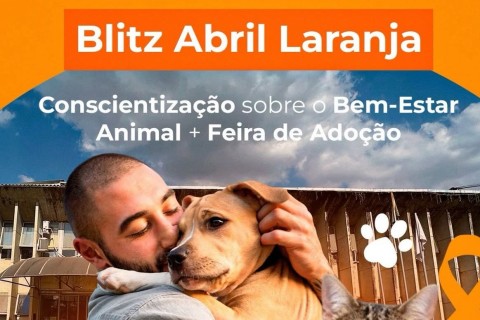 Blitz Abril Laranja promove conscientização e feira de adoção em Pedro Leopoldo