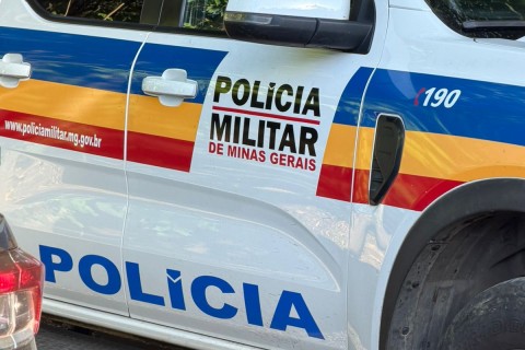 Motociclista sofre acidente após atingir blocos de concreto no trevo da CSN, em Pedro Leopoldo