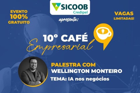 Pedro Leopoldo recebe 10º Café Empresarial com palestra sobre inteligência artificial nos negócios