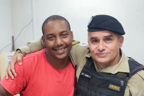 Polícia Militar salva bebê de seis meses engasgada em Pedro Leopoldo
