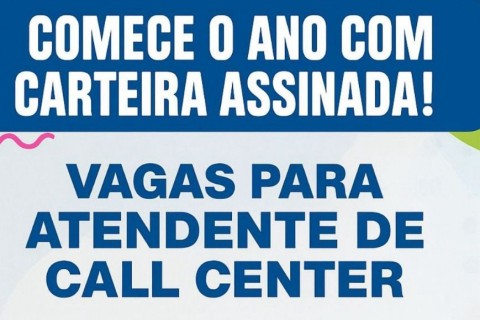 AeC realiza processo seletivo para atendente de call center em Pedro Leopoldo