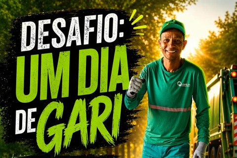 Corredor de Pedro Leopoldo propõe desafio der viver um dia como gari