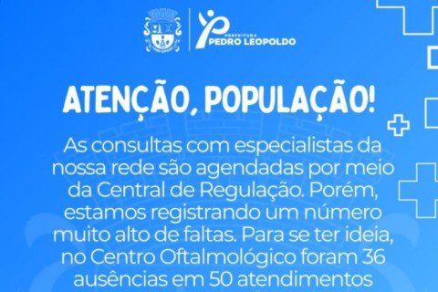 Faltas em consultas especializadas preocupam rede de saúde e geram desperdício de vagas