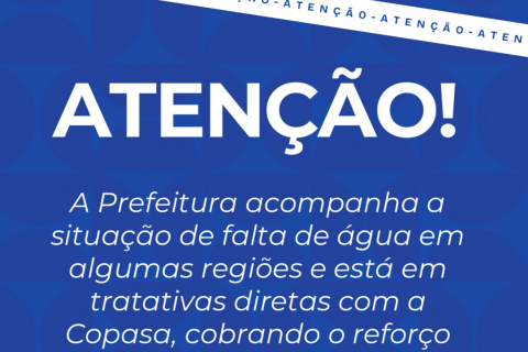 Falta de água afeta regiões de Pedro Leopoldo; Prefeitura cobra reforço de caminhões-pipa