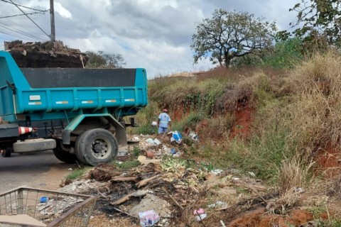 Fiscalização de descarte irregular de entulho é intensificada em Pedro Leopoldo