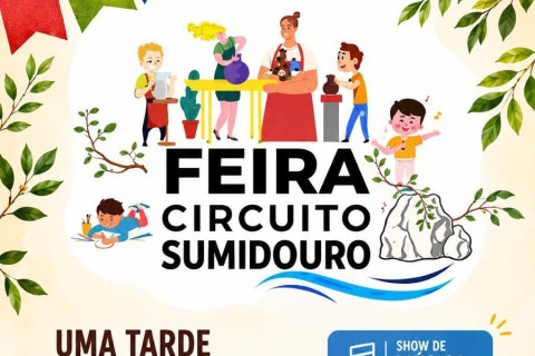 Feira Circuito Sumidouro movimenta Fidalgo com música, gastronomia e produtos locais neste domingo (14)