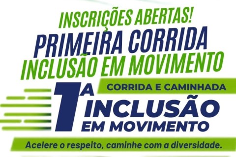 Primeira Corrida “Inclusão em Movimento” abre inscrições em Pedro Leopoldo
