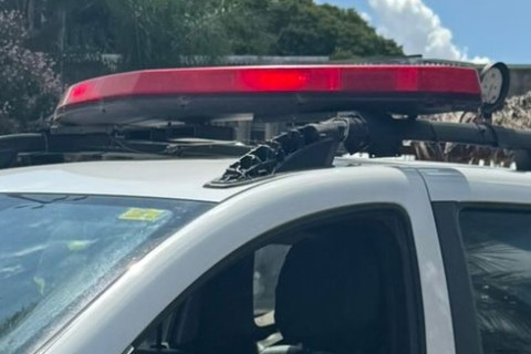 Motociclista fica ferido após colisão entre motos na MG-424, em Confins