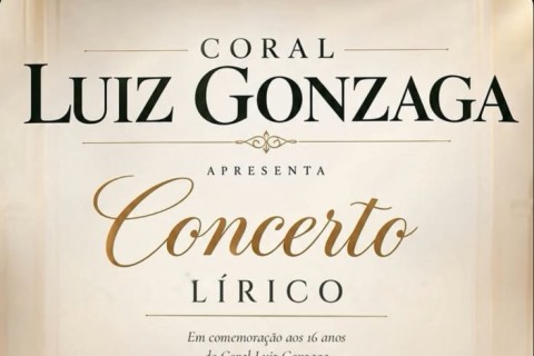Coral Luiz Gonzaga celebra 16 anos com concerto lírico em Pedro Leopoldo