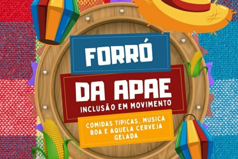 APAE de Pedro Leopoldo promove forró beneficente neste sábado(11).